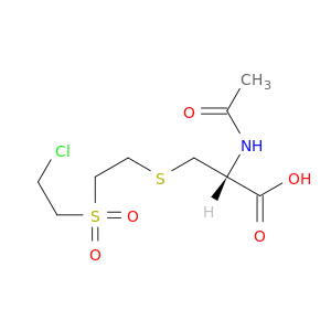 L-Cysteine, N-acetyl-S-[2-[(2-chloroethyl)sulfonyl]ethyl]-