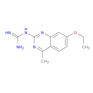 Guanidine, (7-ethoxy-4-methyl-2-quinazolinyl)-