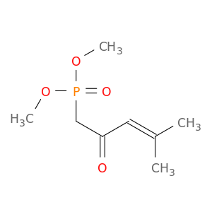 Phosphonic acid, (4-methyl-2-oxo-3-pentenyl)-, dimethyl ester