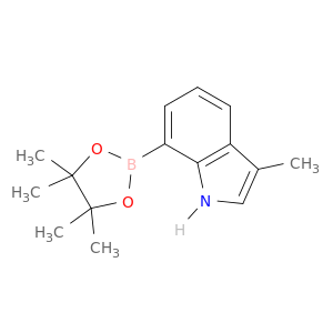 3-甲基-7-(4,4,5,5-四甲基-1,3,2-二氧杂硼环戊烷-2-基)-1H-吲哚