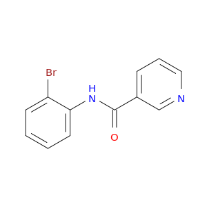 N-(2-BROMOPHENYL)PYRIDINE-3-CARBOXAMIDE