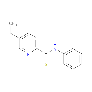 2-Pyridinecarbothioamide, 5-ethyl-N-phenyl-