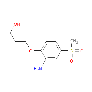 3-(2-Amino-4-methanesulfonylphenoxy)propan-1-ol