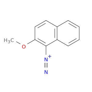 1-Naphthalenediazonium, 2-methoxy-