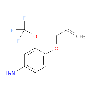 Benzenamine, 4-(2-propenyloxy)-3-(trifluoromethoxy)-