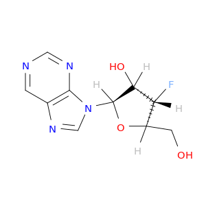 9-(3-脱氧-3-氟-BETA-D-呋喃核糖基)-9H-嘌呤