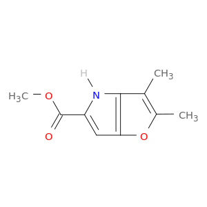 4H-Furo[3,2-b]pyrrole-5-carboxylicacid, 2,3-dimethyl-, methyl ester