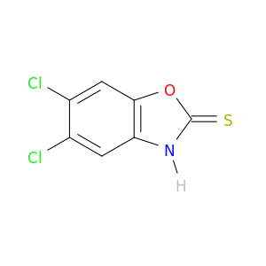 2(3H)-Benzoxazolethione, 5,6-dichloro-