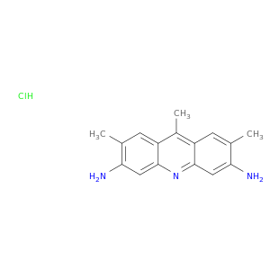 2,7,9-trimethylacridine-3,6-diamine hydrochloride(1:1)
