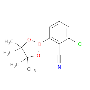 2-Chloro-6-(tetramethyl-1,3,2-dioxaborolan-2-yl)benzonitrile