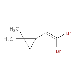 Cyclopropane, 2-(2,2-dibromoethenyl)-1,1-dimethyl-