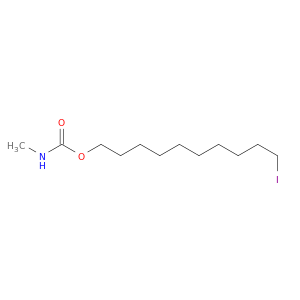 1-Decanol, 10-iodo-,1-(N-methylcarbamate)