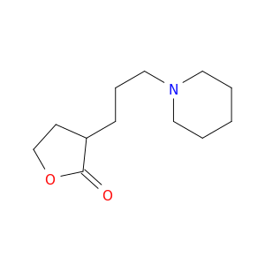 2(3H)-Furanone, dihydro-3-[3-(1-piperidinyl)propyl]-