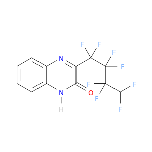 2(1H)-Quinoxalinone, 3-(1,1,2,2,3,3,4,4-octafluorobutyl)-