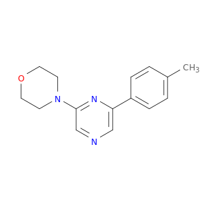 Morpholine, 4-[6-(4-methylphenyl)-2-pyrazinyl]-