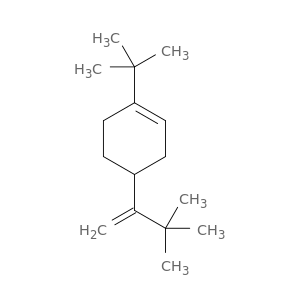 Cyclohexene, 1-(1,1-dimethylethyl)-4-(2,2-dimethyl-1-methylenepropyl)-