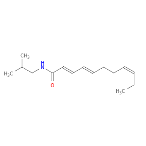 2,4,8-Undecatrienamide, N-(2-methylpropyl)-, (2E,4E,8Z)-