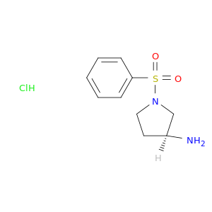 (S)-1-(苯磺酰基)吡咯烷-3-胺盐酸盐