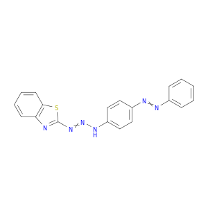 Benzothiazole, 2-[3-[4-(phenylazo)phenyl]-1-triazenyl]-