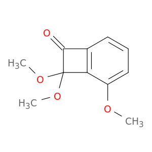 Bicyclo[4.2.0]octa-1,3,5-trien-7-one, 2,8,8-trimethoxy-