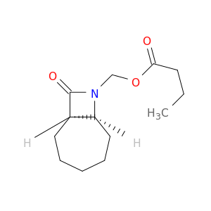 Butanoic acid, [(1R,7S)-9-oxo-8-azabicyclo[5.2.0]non-8-yl]methyl ester