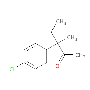 2-Pentanone, 3-(4-chlorophenyl)-3-methyl-