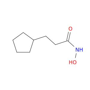 Cyclopentanepropanamide, N-hydroxy-