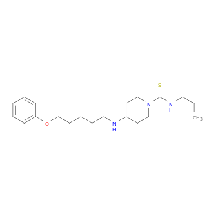 1-Piperidinecarbothioamide, 4-[(5-phenoxypentyl)amino]-N-propyl-