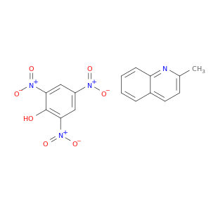 2-methylquinoline; 2,4,6-trinitrophenol