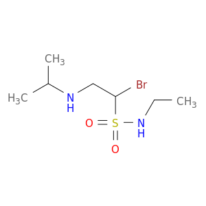Ethanesulfonamide, 1-bromo-N-ethyl-2-[(1-methylethyl)amino]-