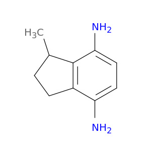 1H-Indene-4,7-diamine, 2,3-dihydro-1-methyl-