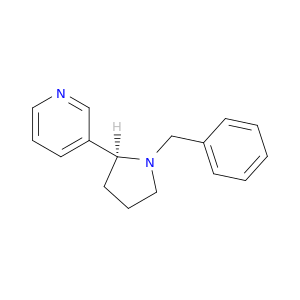 (-)-3-(1-(Phenylmethyl)-2-pyrrolidinyl)pyridine