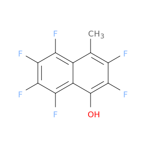 1-Naphthalenol, 2,3,5,6,7,8-hexafluoro-4-methyl-