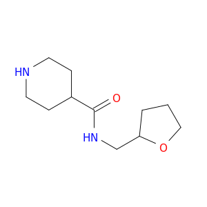 N-(氧杂环戊烷-2-基甲基)哌啶-4-甲酰胺
