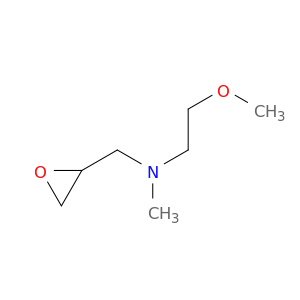 (2-methoxyethyl)(methyl)[(oxiran-2-yl)methyl]amine