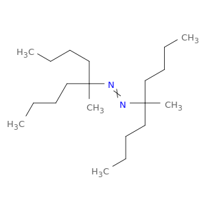Diazene, bis(1-butyl-1-methylpentyl)-