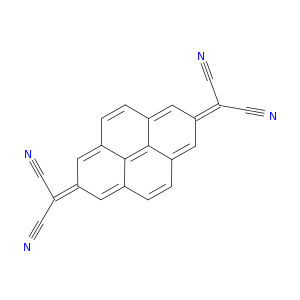 Propanedinitrile, 2,2'-(2,7-pyrenediylidene)bis-