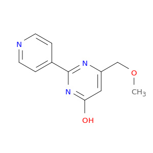 2-(4-吡啶基)-4-羟基-6-甲氧甲基嘧啶