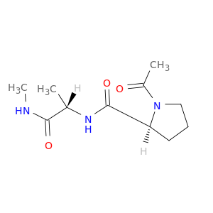 L-Alaninamide, 1-acetyl-L-prolyl-N-methyl-