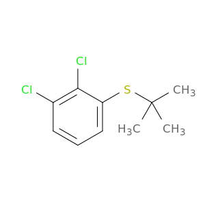Benzene, 1,2-dichloro-3-[(1,1-dimethylethyl)thio]-