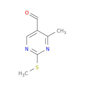 4-甲基-2-(甲硫基)嘧啶-5-甲醛