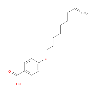 Benzoic acid, 4-(8-nonenyloxy)-