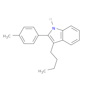 1H-Indole, 3-butyl-2-(4-methylphenyl)-