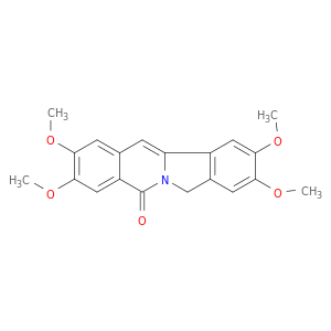 Isoindolo[2,1-b]isoquinolin-5(7H)-one, 2,3,9,10-tetramethoxy-