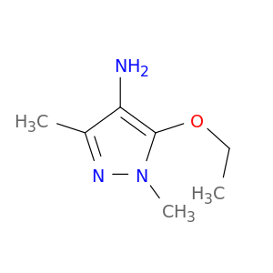 1H-Pyrazol-4-amine, 5-ethoxy-1,3-dimethyl-