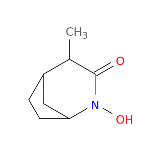 2-Azabicyclo[3.2.1]octan-3-one, 2-hydroxy-4-methyl-