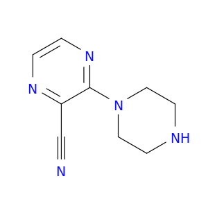 3-(1-哌嗪基)-2-吡嗪羰基腈