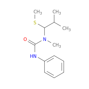 Urea, N-methyl-N-[2-methyl-1-(methylthio)propyl]-N'-phenyl-