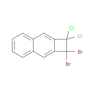 Cyclobuta[b]naphthalene, 1,1-dibromo-2,2-dichloro-1,2-dihydro-