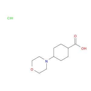 4-(Morpholin-4-yl)cyclohexane-1-carboxylic Acid Hydrochloride